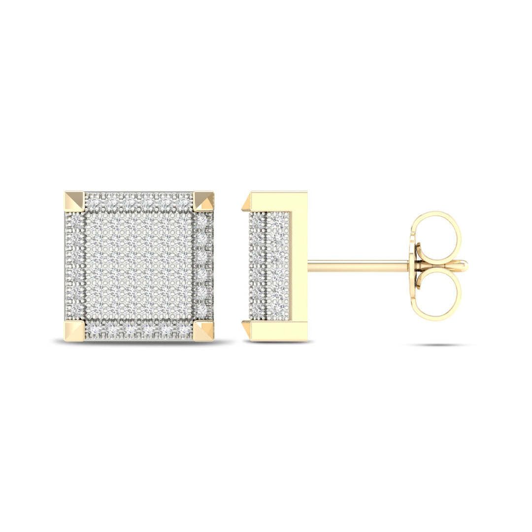 Gorgeous 10K 0.50CT  Diamond  Earring