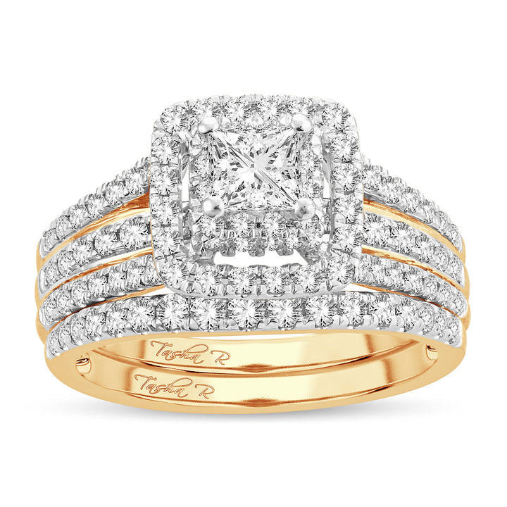 14K 1.50CT Diamond BRIDAL RING