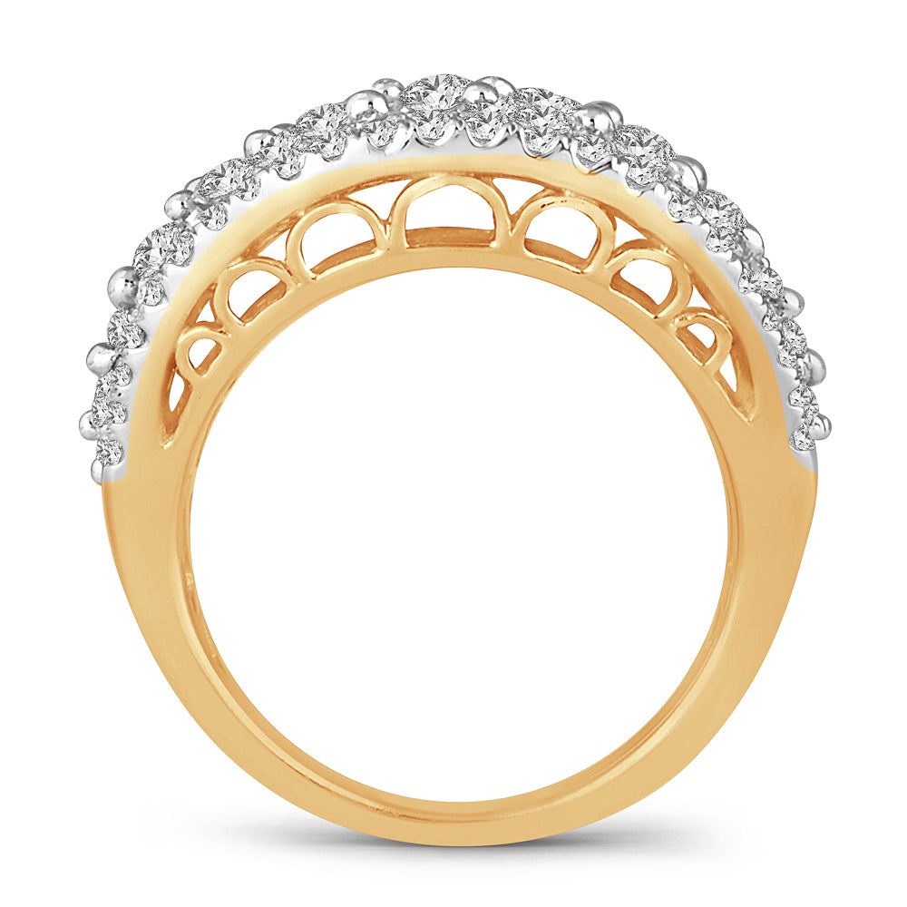 14K 3.00ct Diamond Band