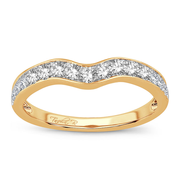 14K 0.50CT Diamond Enhancer Band