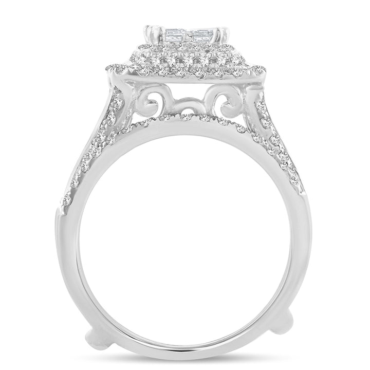 14K 2.01CT BRIDAL DIAMOND RING