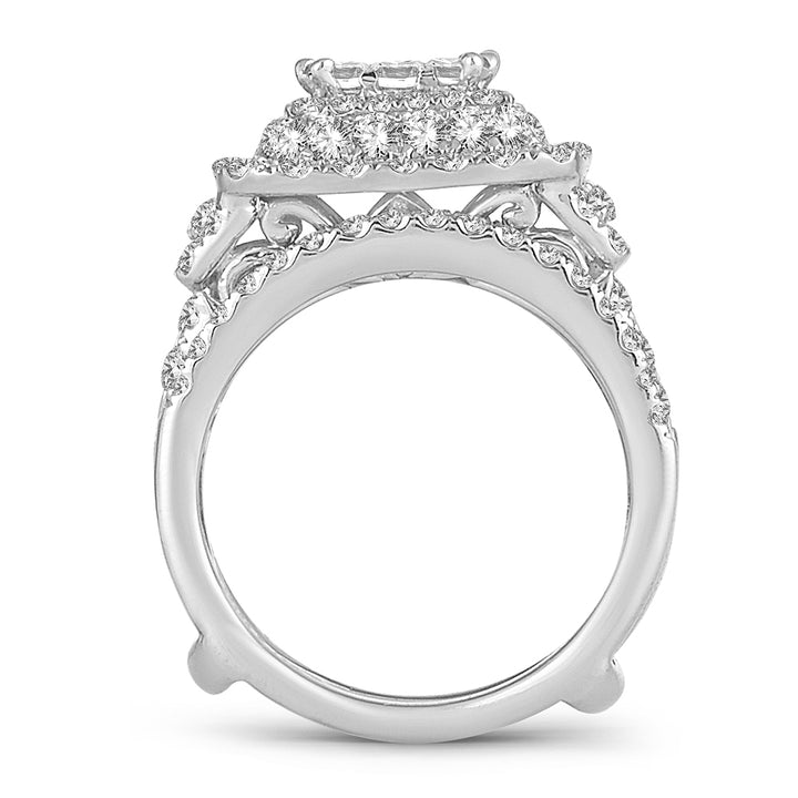 14K 3.00CT BRIDAL DIAMOND RING