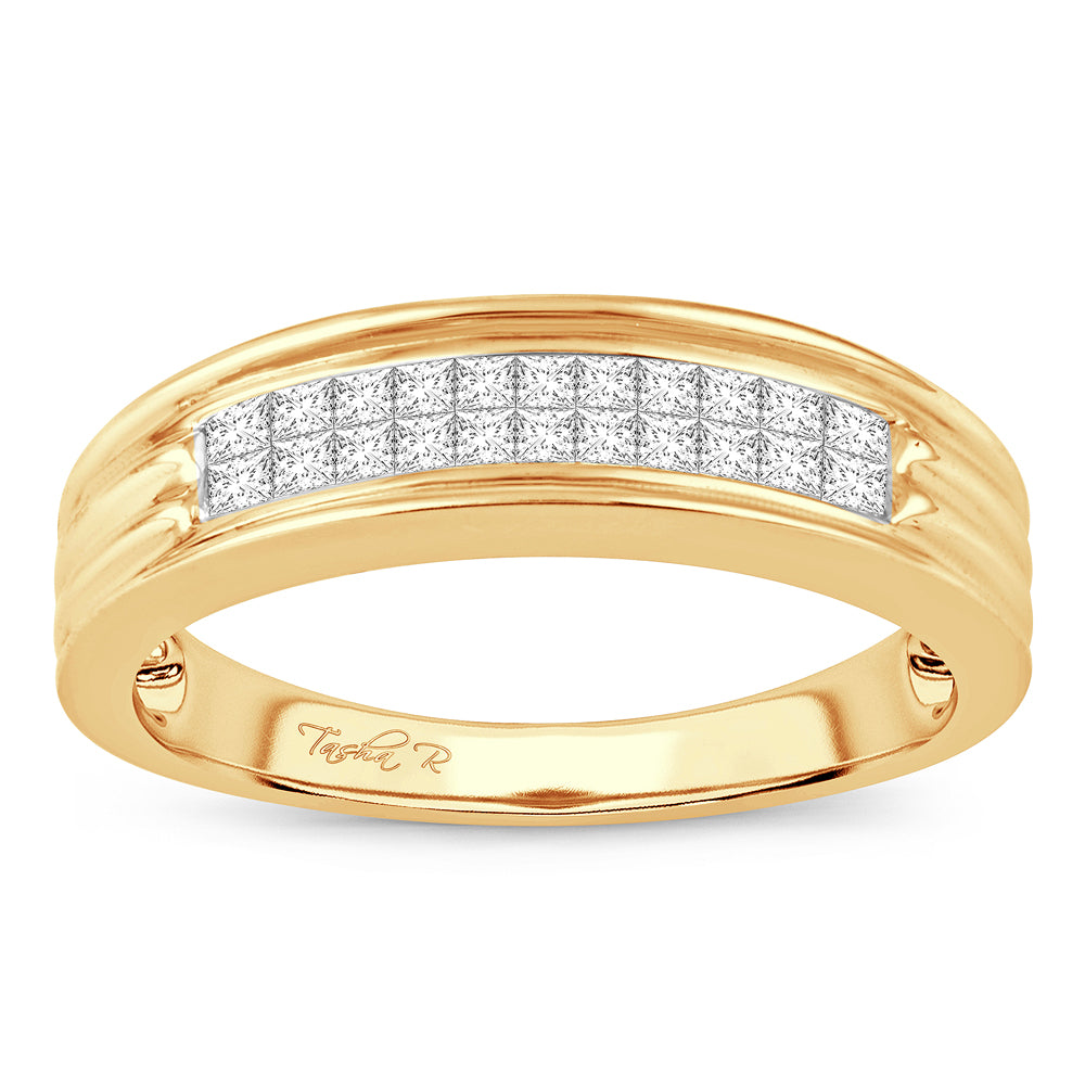Exquisite 14k 0.50ct Mens Band
