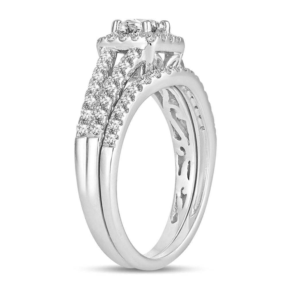 14K 1.00CT DIAMOND BRIDAL RING