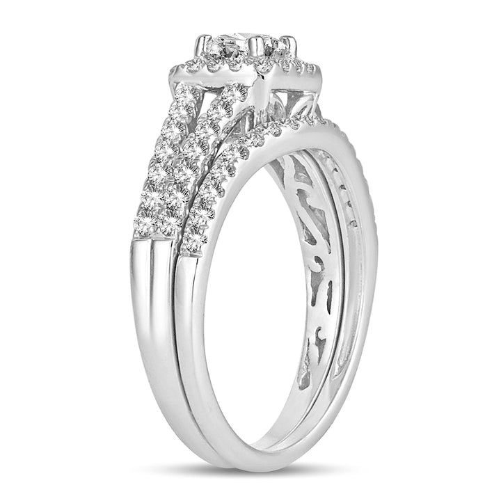 14K 1.00CT DIAMOND BRIDAL RING