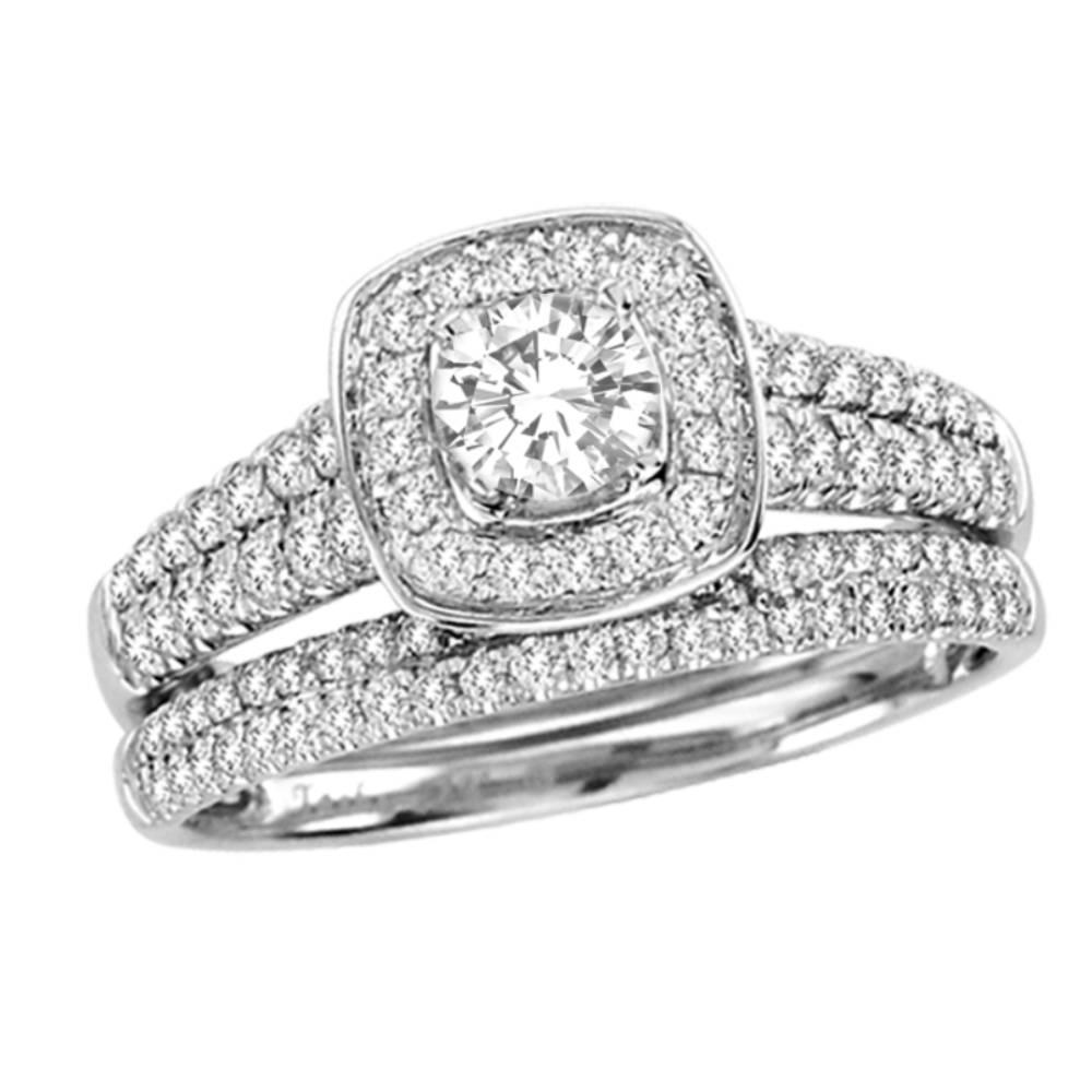 14K 1.00CT Diamond BRIDAL RING