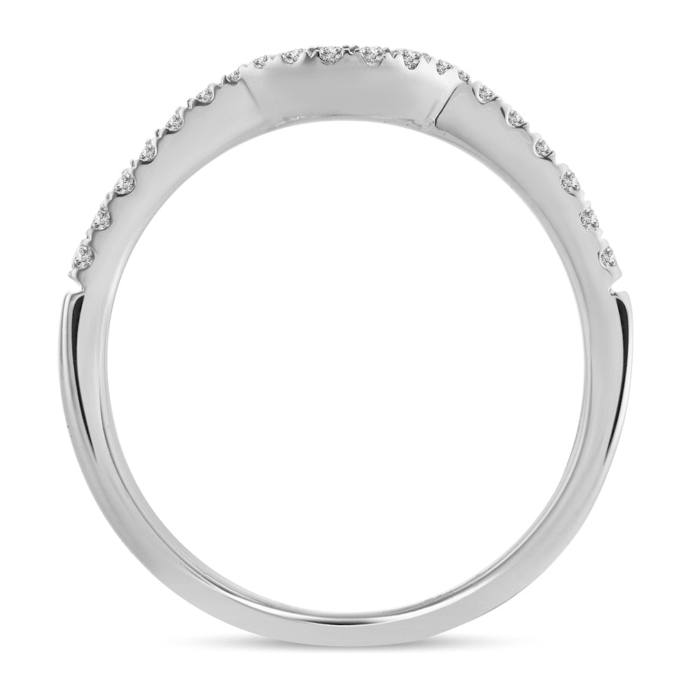 14K 0.16Ct Diamond Enhancer Band