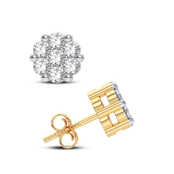 10K 0.36CT Diamond Earring