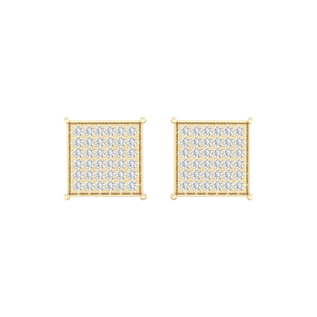 Elegant 10K 0.20CT Diamond Earring