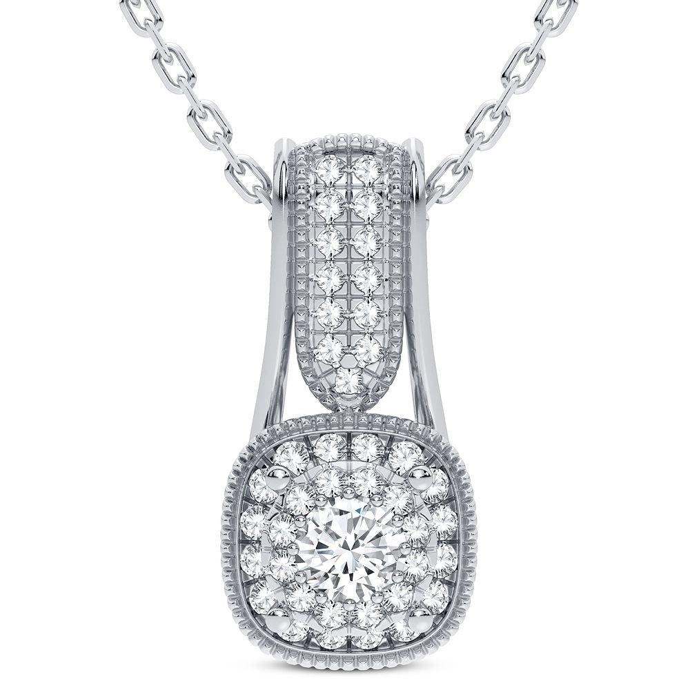 Magnificent 14k 0.20ct Diamond Pendant
