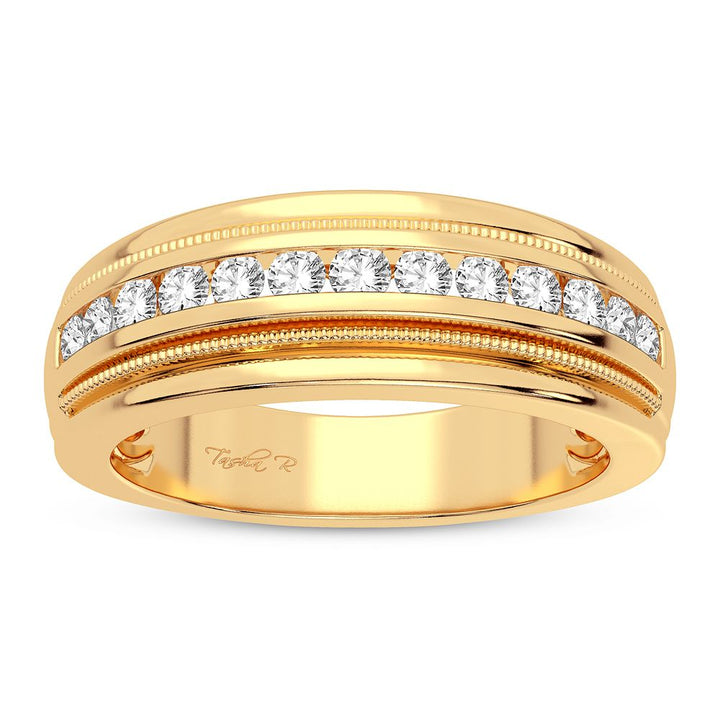 14K 0.50CT Diamond Band