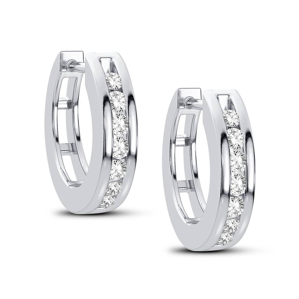 Gorgeous 14K 0.15CT Diamond Earring