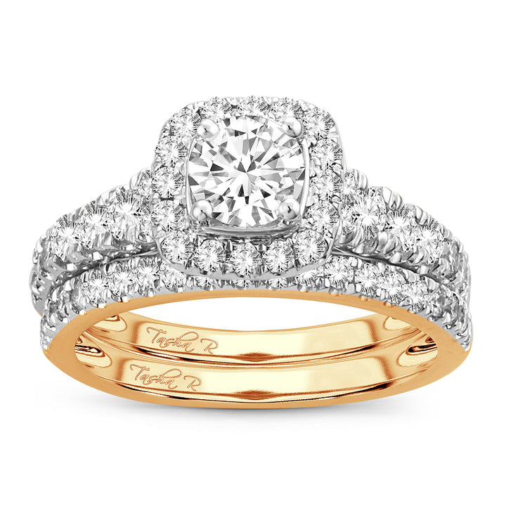 14K 1.00CT Diamond BRIDAL RING