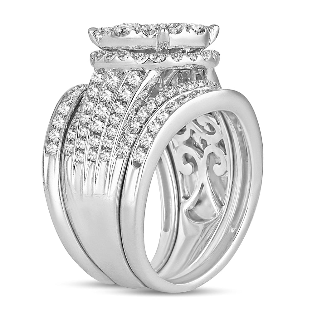 14K 2.52CT DIAMOND BRIDAL RING