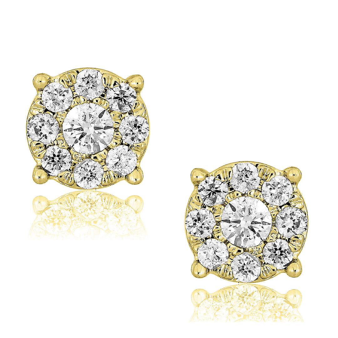 Gorgeous 14K  0.50ct Diamond Earring