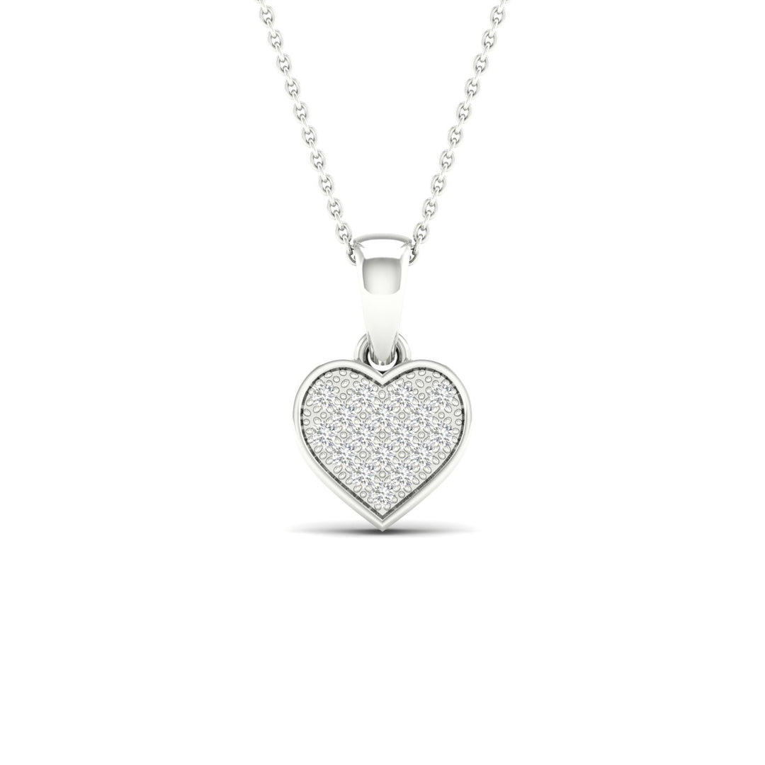 Beautiful 10K 0.05CT Diamond Pendant