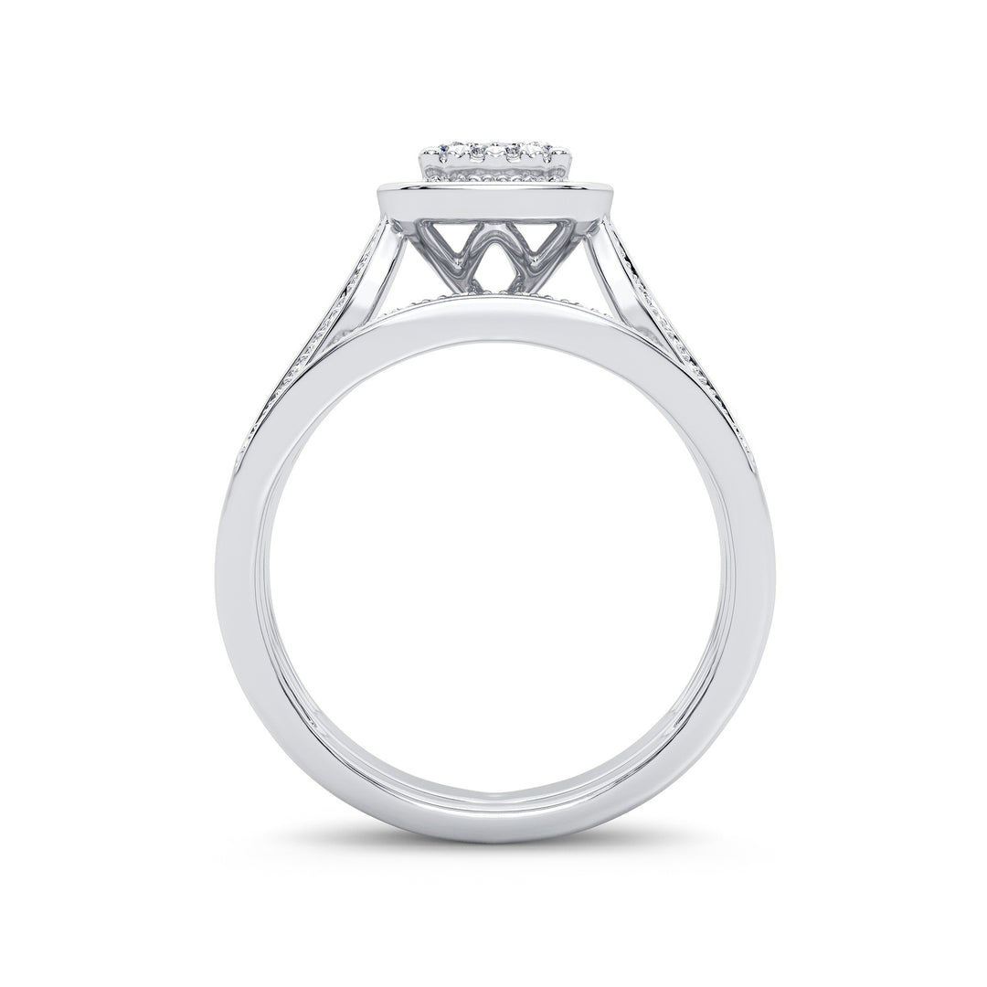 14K 0.40CT DIAMOND BRIDAL RING