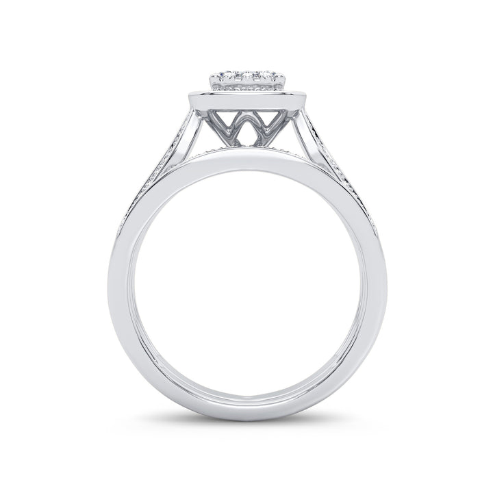 14K 0.40CT DIAMOND BRIDAL RING