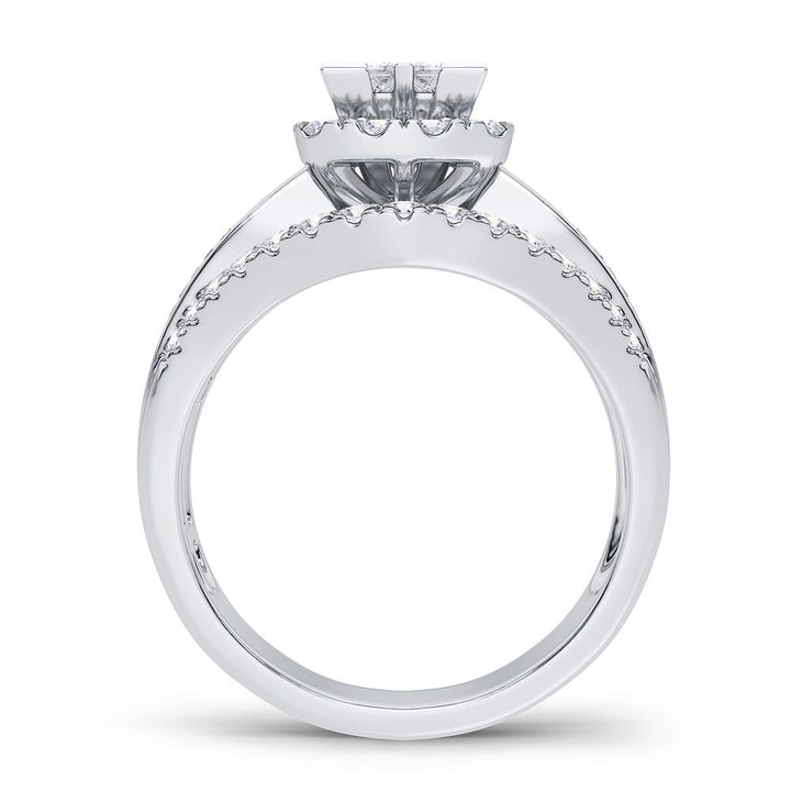 14K 0.90CT Diamond Ring