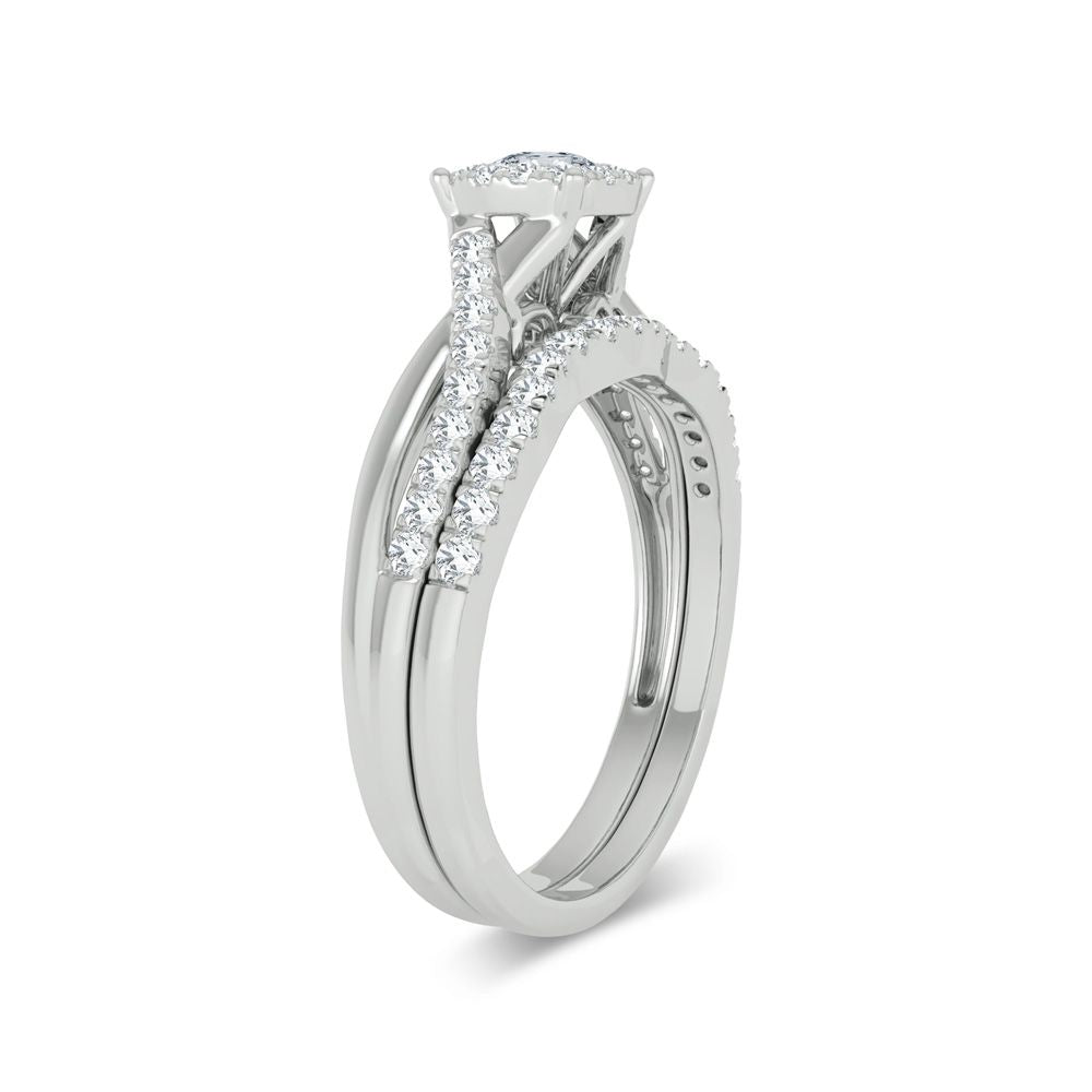 14K 0.50ct Diamond Bridal Ring