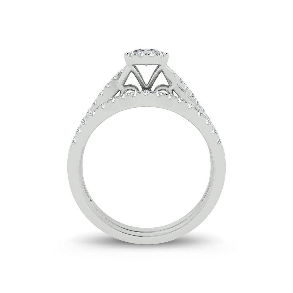 14K 0.50ct Diamond Bridal Ring