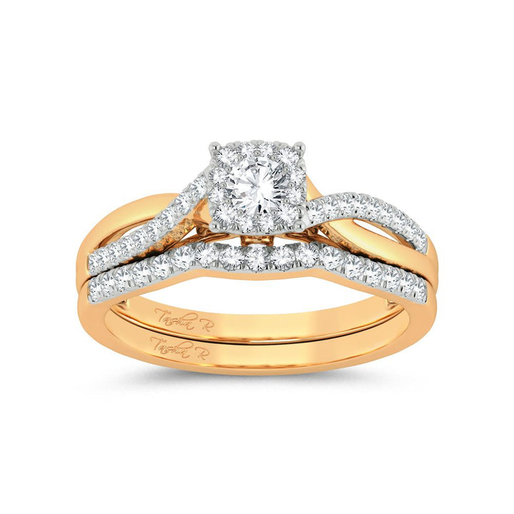 14K 0.50ct Diamond Bridal Ring