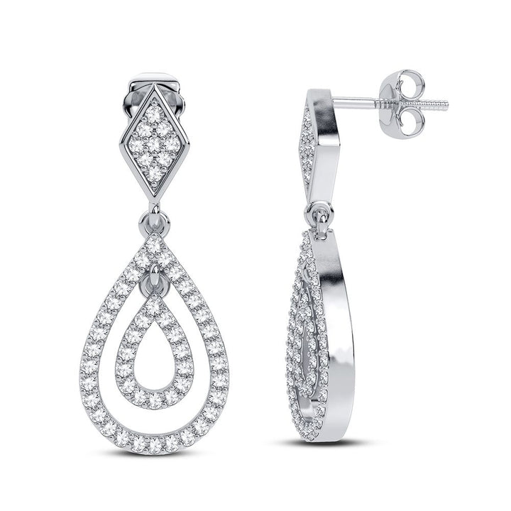 14K 0.29CT DIAMOND EARRING