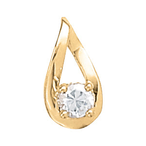 0.25CT Round Diamond Stud Earring
