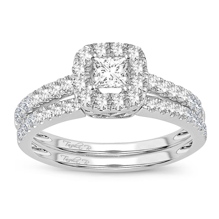 14K 1.00CT DIAMOND BRIDAL RING