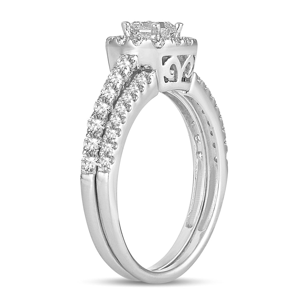 14K 1.00CT DIAMOND BRIDAL RING