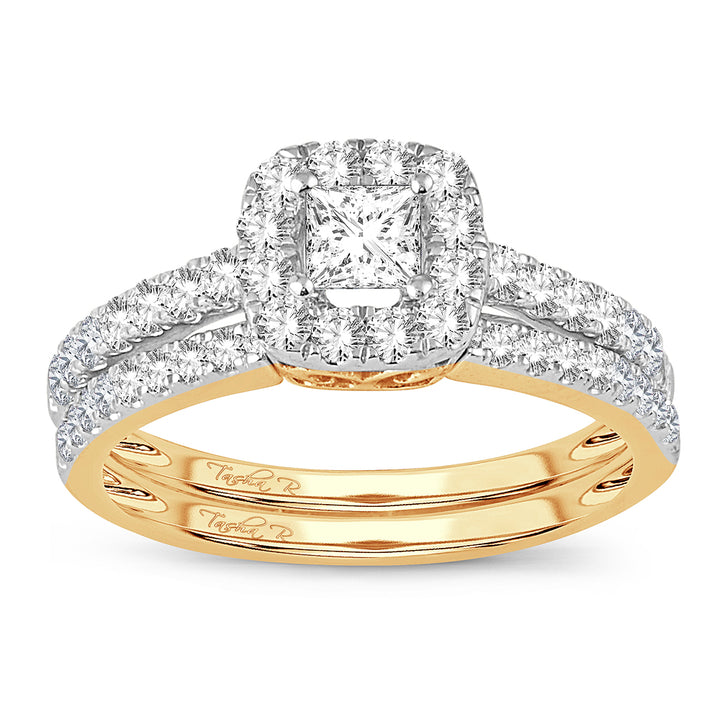 14K 1.00CT DIAMOND BRIDAL RING