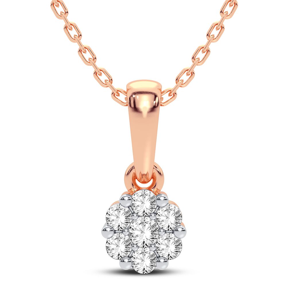 Beautiful 14K 0.15CT Diamond Pendant