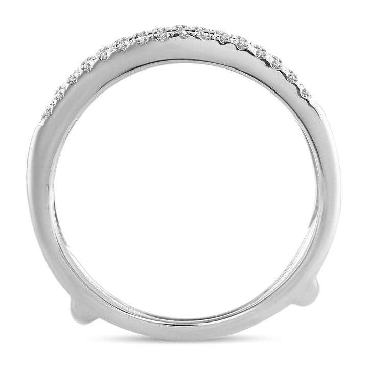 14K 0.50CT Diamond RING GUARD.