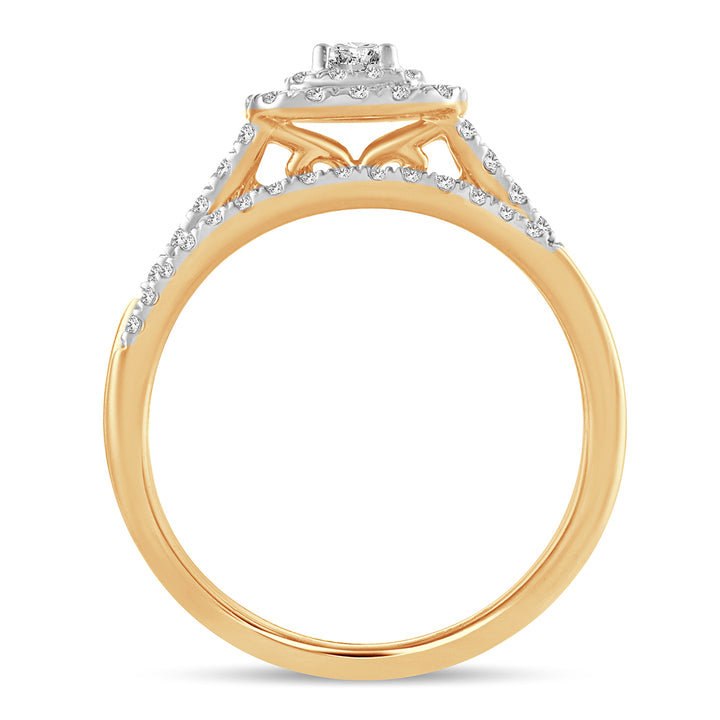 14K 0.50CT DIAM BRIDAL RING