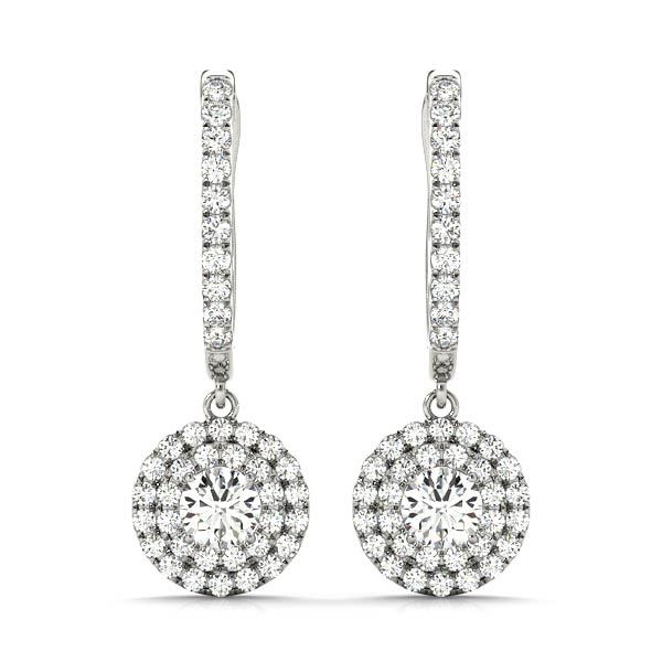 Halo Diamond Earring