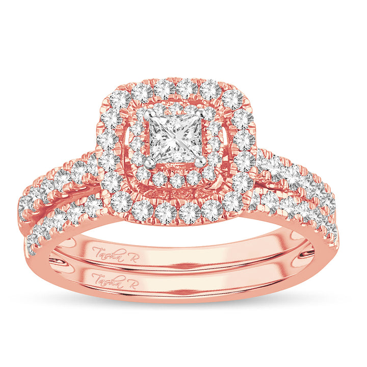 14K 1.00CT DIAMOND BRIDAL RING