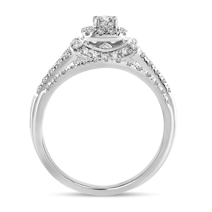 14K 0.50CT Diamond Bridal Ring