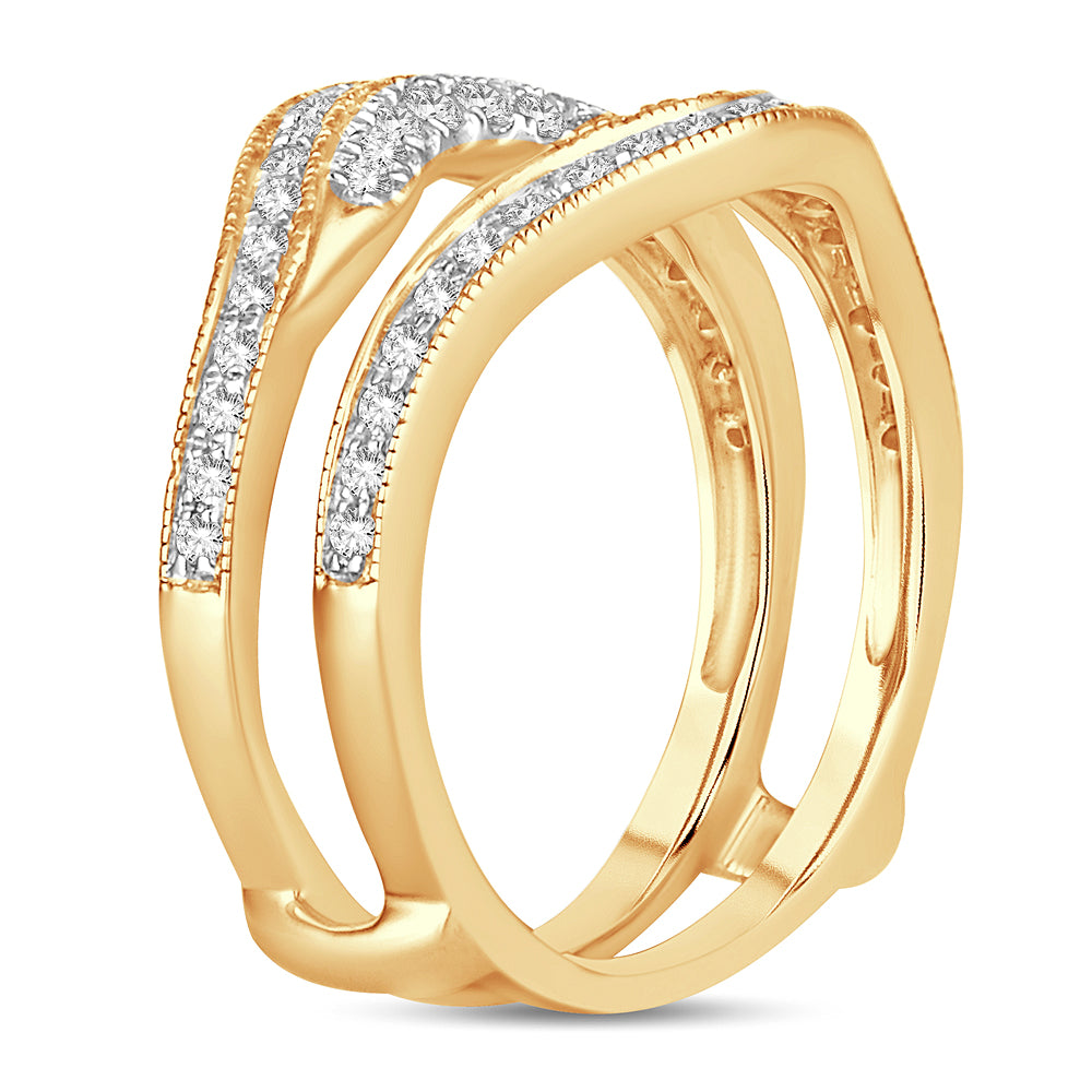 14K 0.50CT DIA RING GUARD