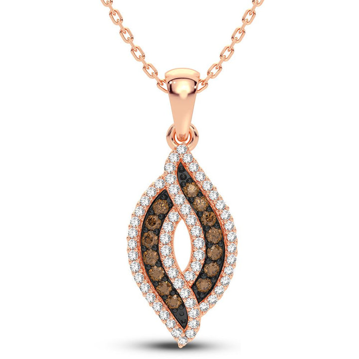 14K 0.33CT Diamond Pendant