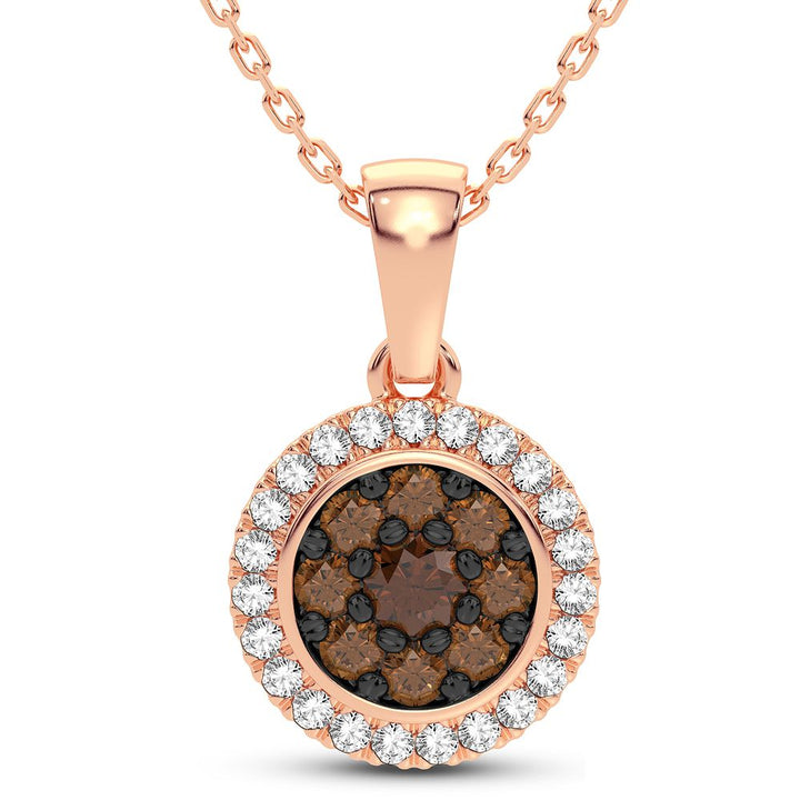 14K 0.40CT Diamond Pendant