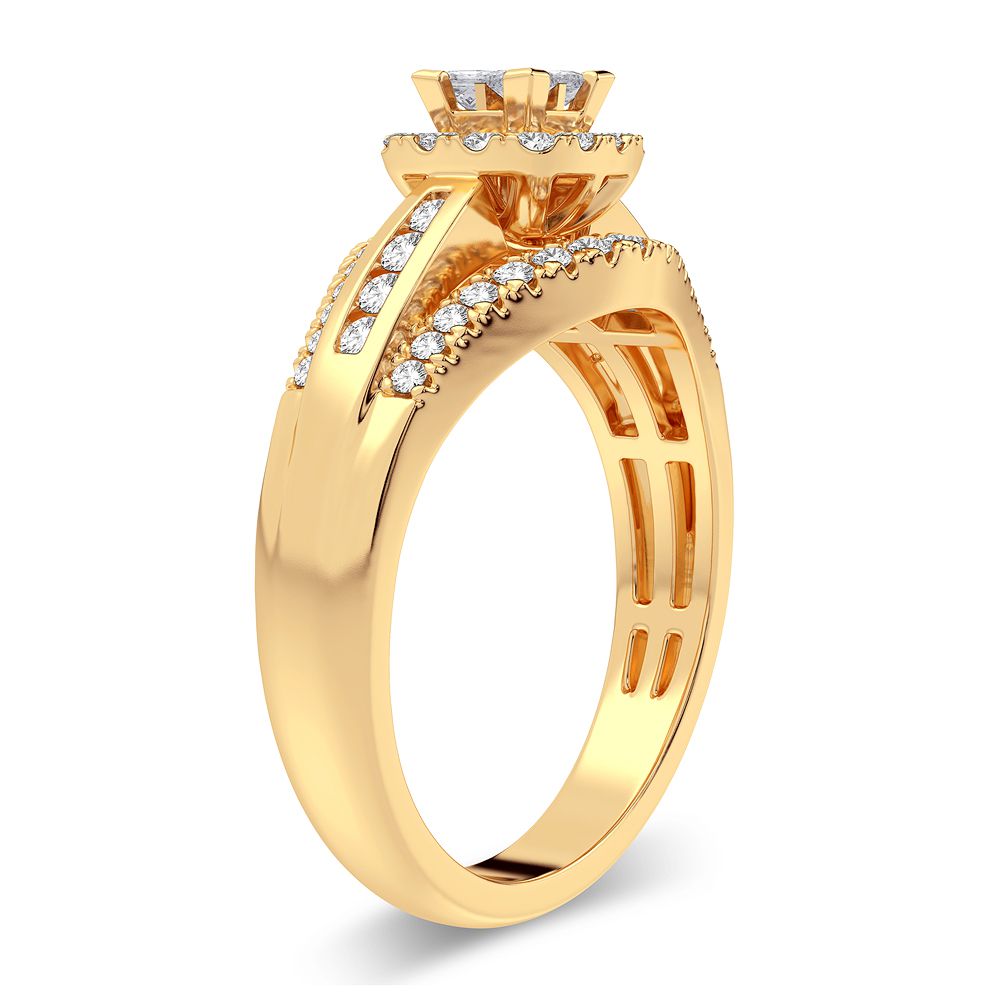 14K 1.00CT Diamond Ring