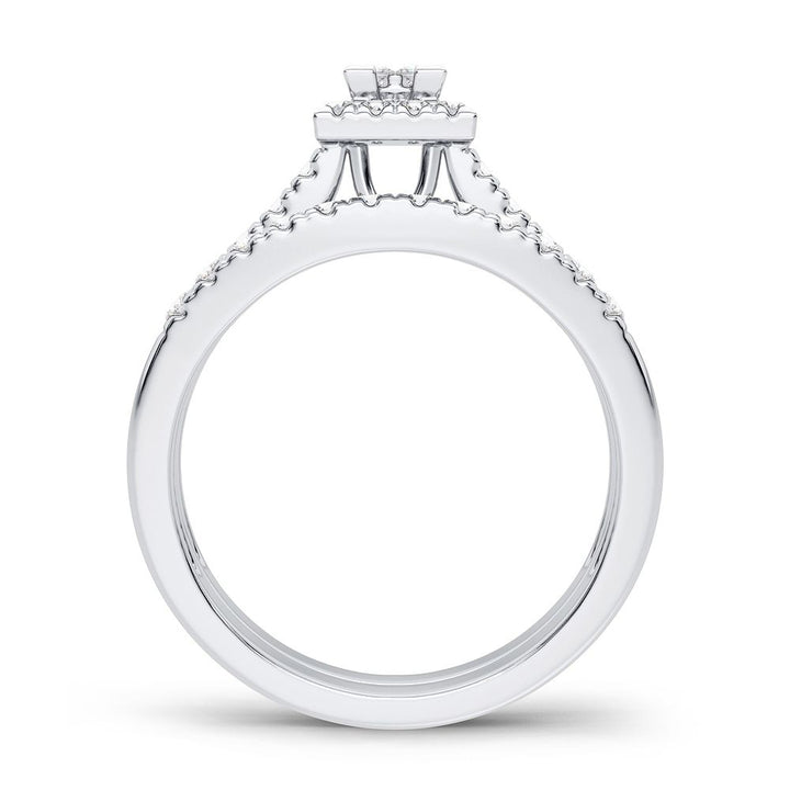 10K 0.50CT Diamond Bridal Ring