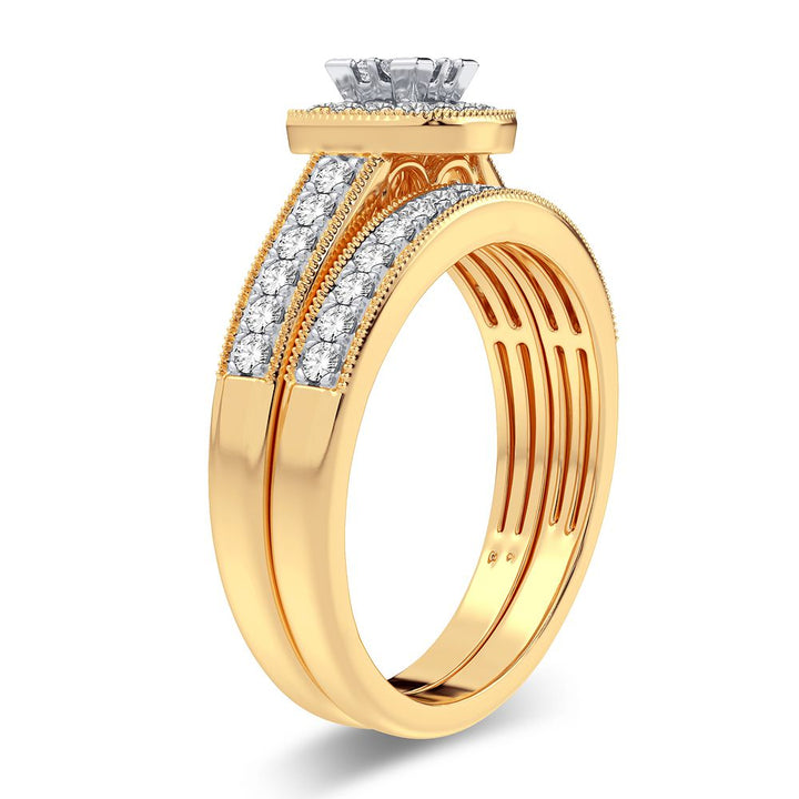 14K 0.50CT Diamond Bridal Ring