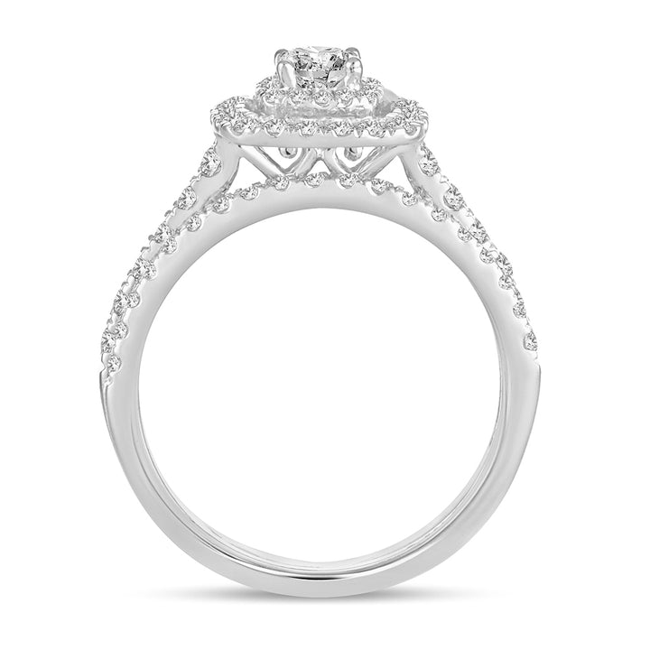 14K 1.00CT DIAMOND BRIDAL RING