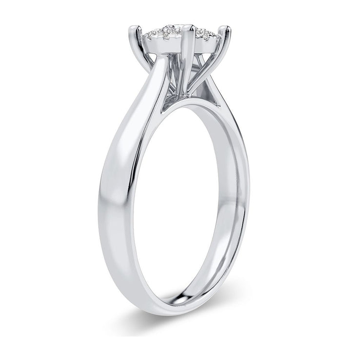 14K 0.25CT Diamond Ring