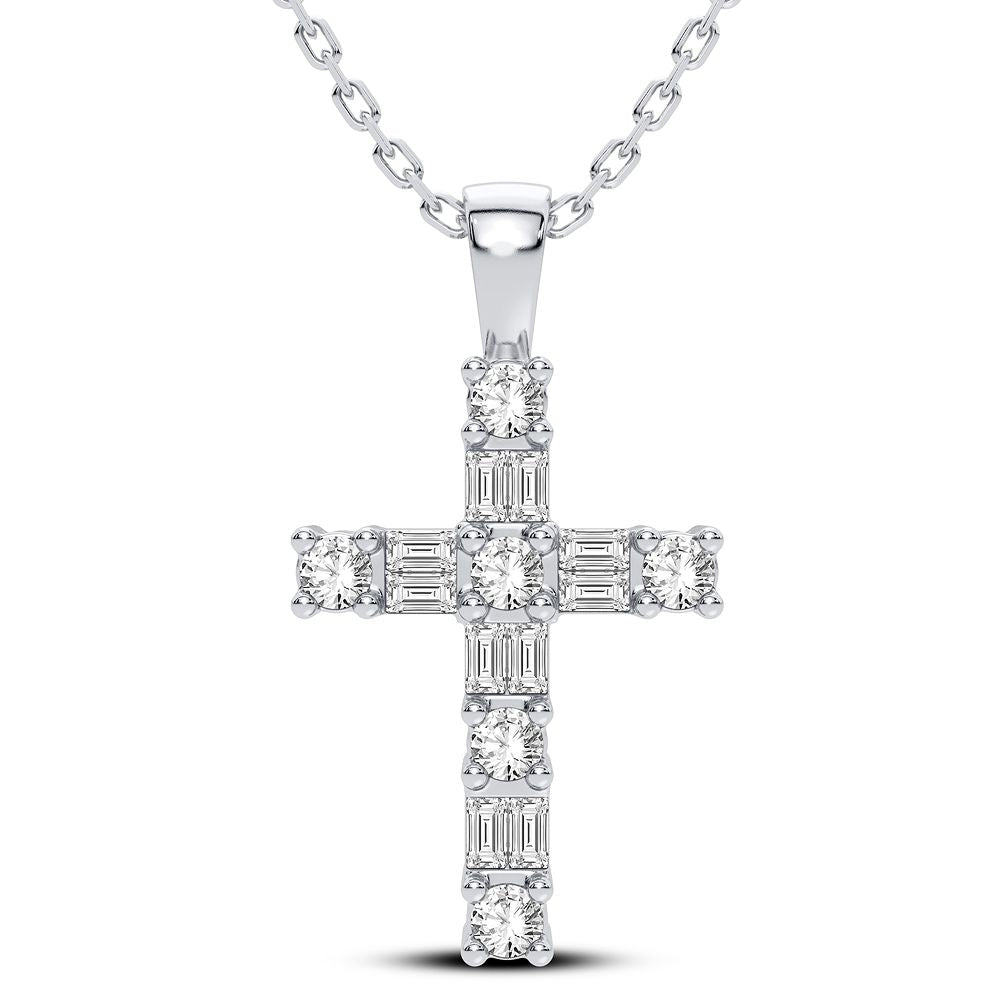 Dazzling 14K 0.25CT Diamond Pendant