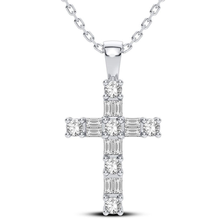 14K 0.25CT Diamond Pendant