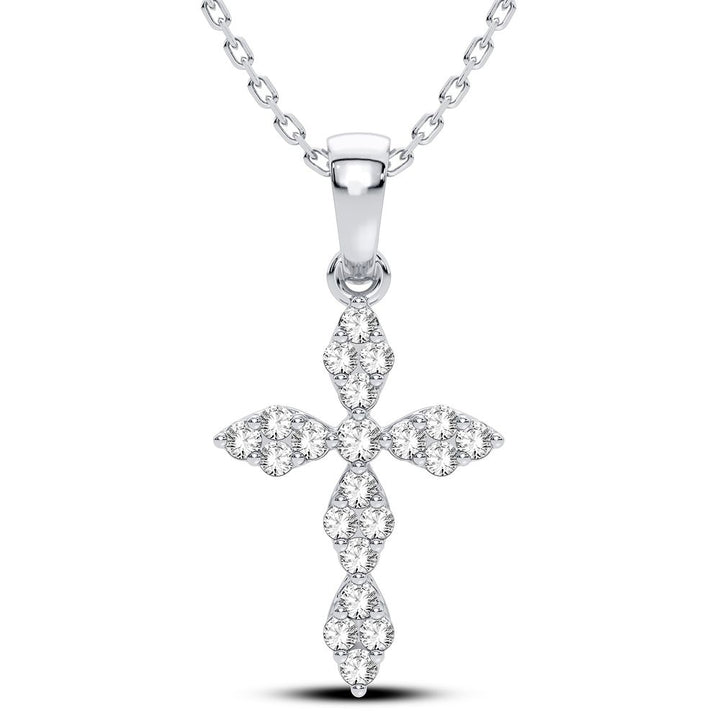 14K 0.25CT Diamond Pendant