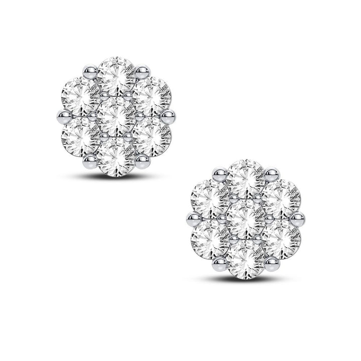 14K 2.00CT Diamond Earring