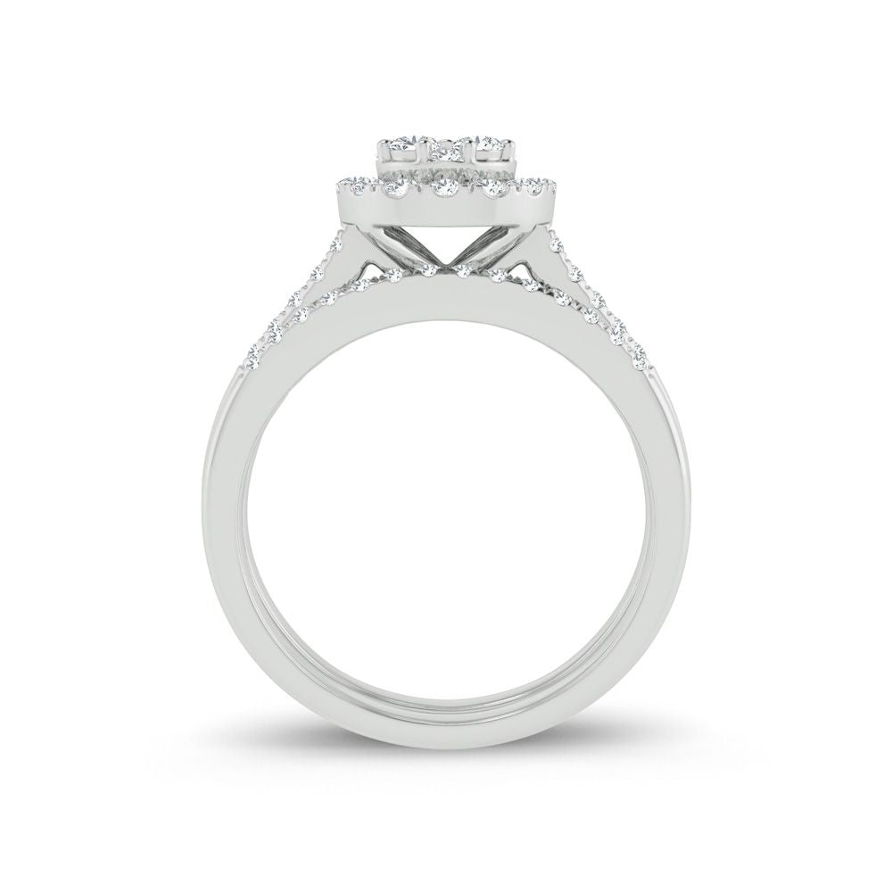 14K 0.50ct Diamond Bridal Ring